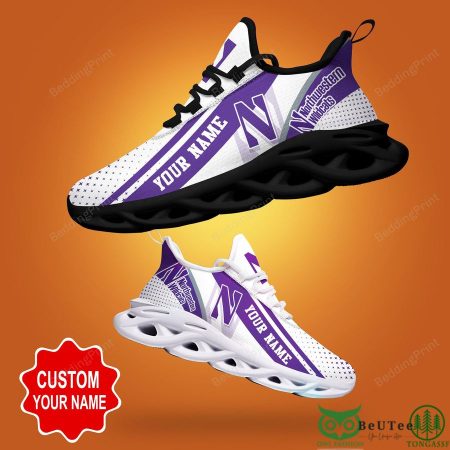 Northwestern Wildcats Max Soul Shoes Sneakers For Men And Women
