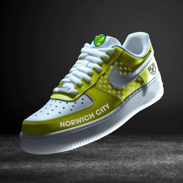 Norwich City EPL Air Low-Top Sneakers Shoes For Men And Women