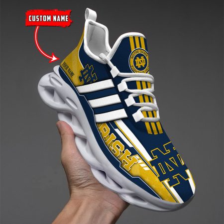 Notre Dame Fighting Irish Max Soul Shoes Sneakers For Men And Women