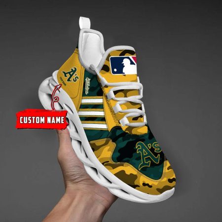 Oakland Athletics Max Soul Shoes Sneakers For Men And Women