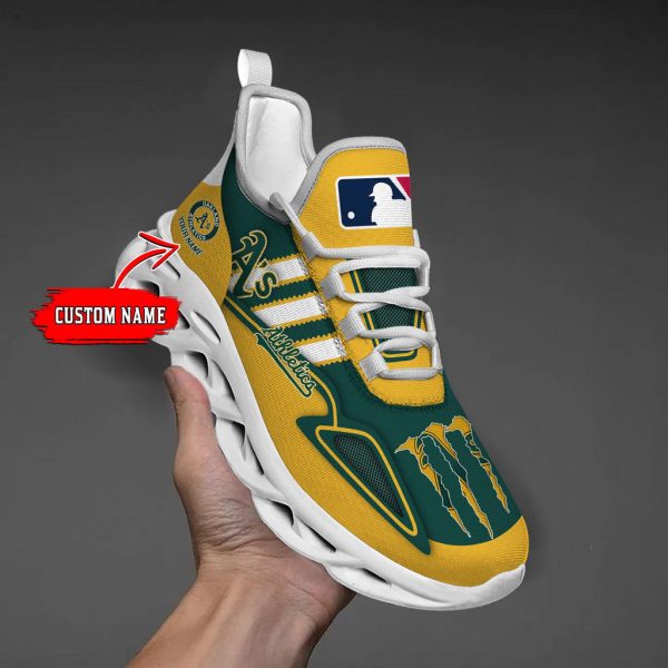Oakland Athletics Max Soul Shoes Sneakers For Men And Women