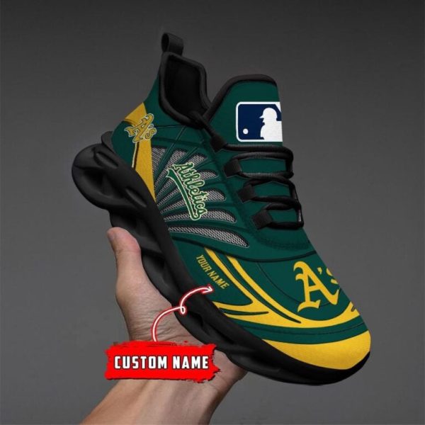 Oakland Athletics Max Soul Shoes Sneakers For Men And Women