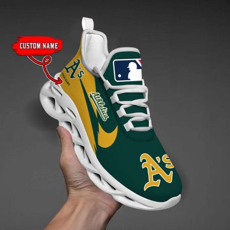 Oakland Athletics Max Soul Shoes Sneakers For Men And Women