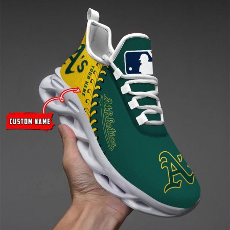 Oakland Athletics Max Soul Shoes Sneakers For Men And Women