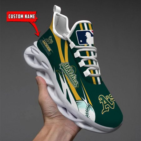 Oakland Athletics Max Soul Shoes Sneakers For Men And Women
