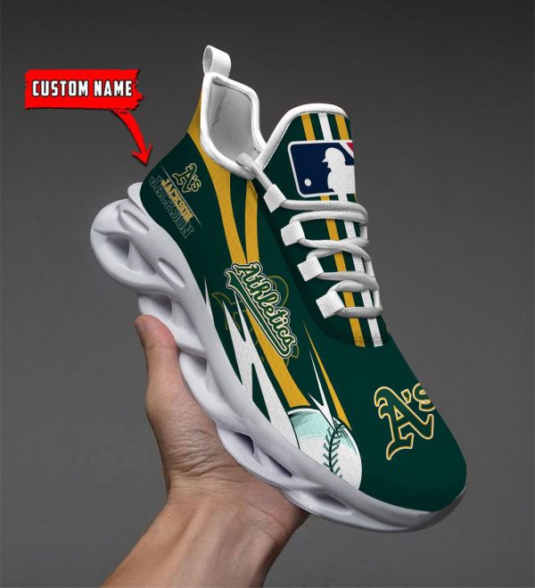Oakland Athletics Max Soul Shoes Sneakers For Men And Women