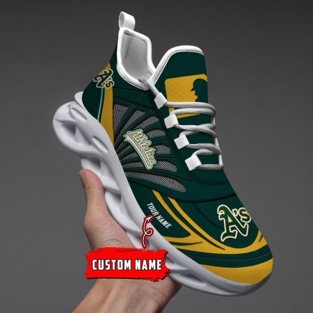 Oakland Athletics Max Soul Shoes Sneakers For Men And Women
