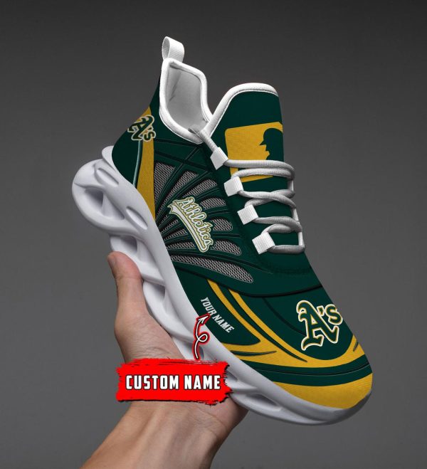 Oakland Athletics Max Soul Shoes Sneakers For Men And Women