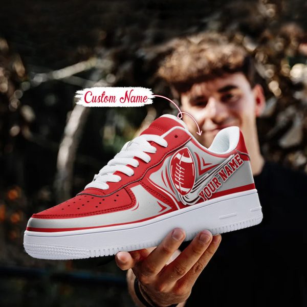 Ohio State Buckeyes NCAA Air Low-Top Sneakers Shoes For Men And Women
