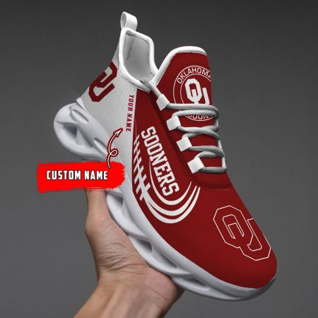 Oklahoma Sooners Max Soul Shoes Sneakers For Men And Women