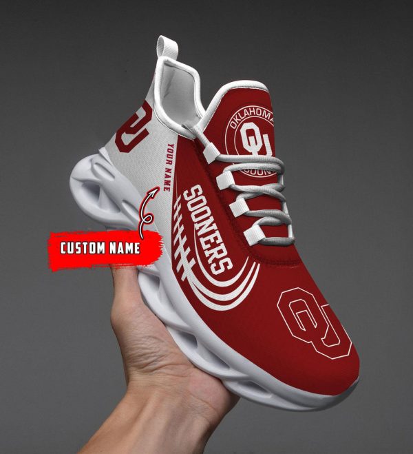 Oklahoma Sooners Max Soul Shoes Sneakers For Men And Women