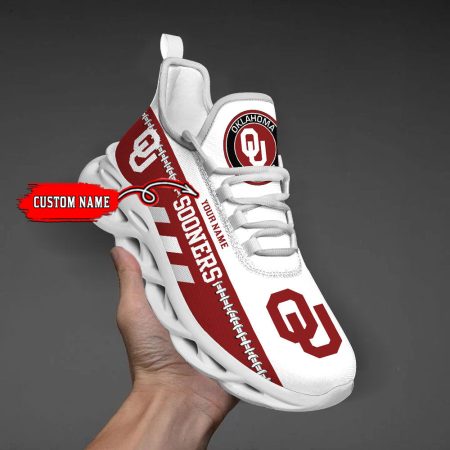 Oklahoma Sooners Max Soul Shoes Sneakers For Men And Women