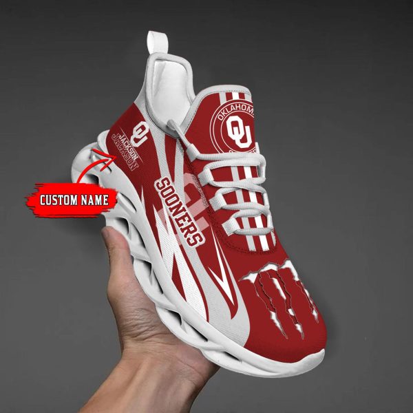 Oklahoma Sooners Max Soul Shoes Sneakers For Men And Women