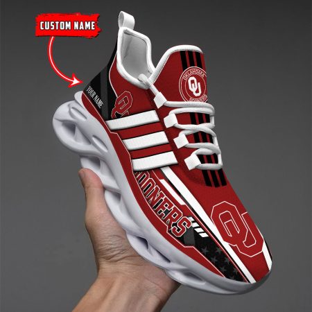 Oklahoma Sooners Max Soul Shoes Sneakers For Men And Women