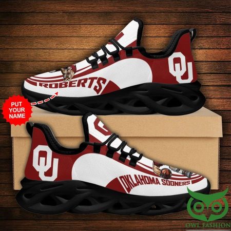 Oklahoma Sooners Max Soul Shoes Sneakers For Men And Women
