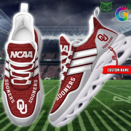 Oklahoma Sooners Max Soul Shoes Sneakers For Men And Women
