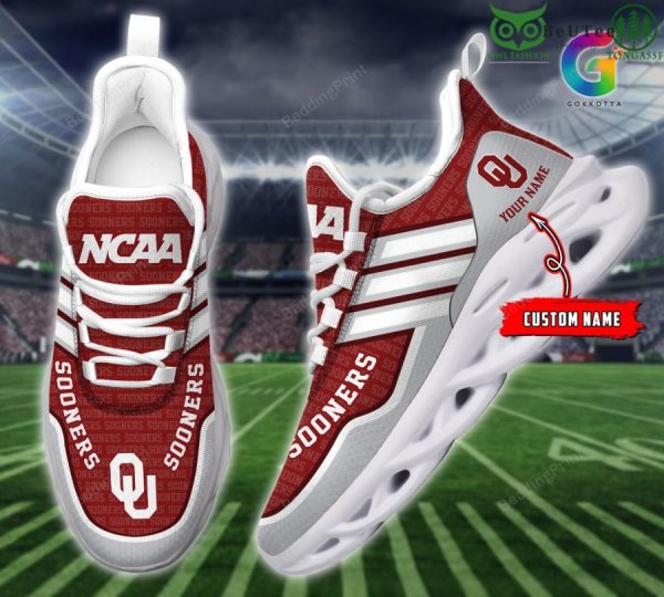 Oklahoma Sooners Max Soul Shoes Sneakers For Men And Women