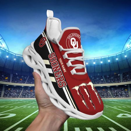 Oklahoma Sooners Max Soul Shoes Sneakers For Men And Women