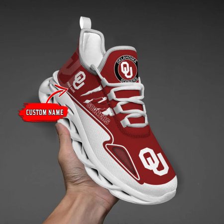Oklahoma Sooners Max Soul Shoes Sneakers For Men And Women