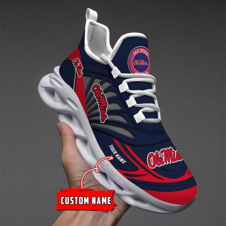 Ole Miss Rebels Max Soul Shoes Sneakers For Men And Women