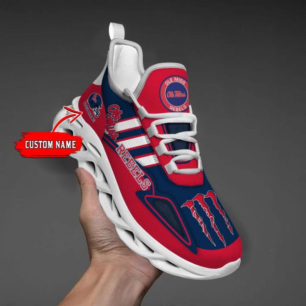 Ole Miss Rebels Max Soul Shoes Sneakers For Men And Women