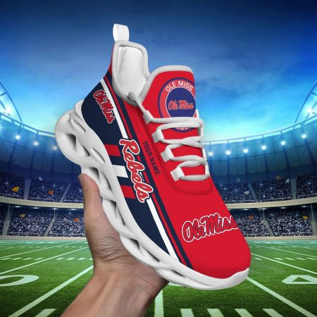 Ole Miss Rebels Max Soul Shoes Sneakers For Men And Women