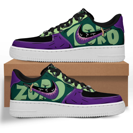 One Piece Zoro Air Low-Top Sneakers Shoes For Men And Women