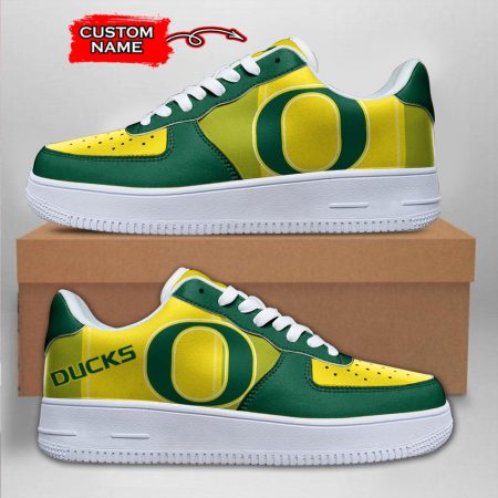 Oregon Ducks NCAA Air Low-Top Sneakers Shoes For Men And Women