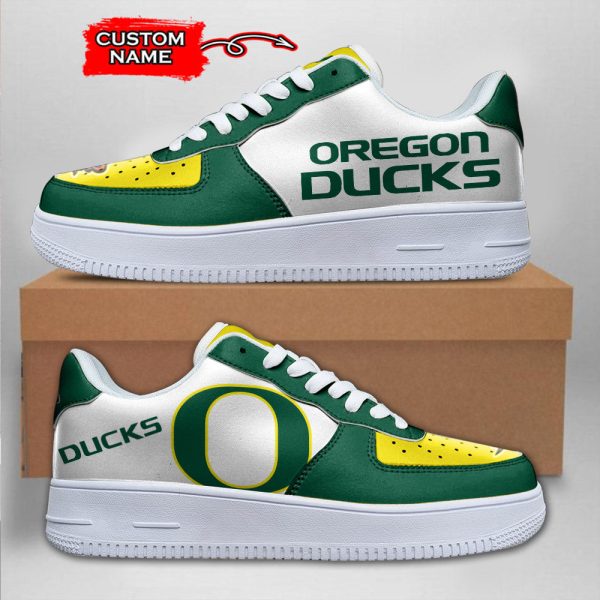 Oregon Ducks NCAA Air Low-Top Sneakers Shoes For Men And Women