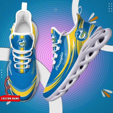 Parramatta Eels Max Soul Shoes Sneakers For Men And Women