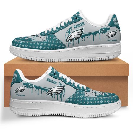 Philadelphia Eagles NFL Air Low-Top Sneakers Shoes For Men And Women