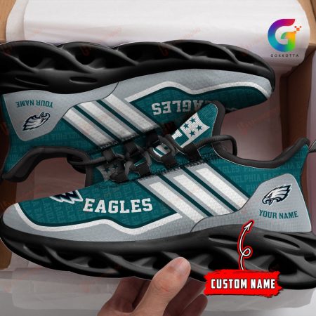 Philadelphia Eagles NFL Max Soul Shoes Sneakers For Men And Women