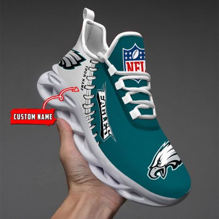Philadelphia Eagles NFL Max Soul Shoes Sneakers For Men And Women