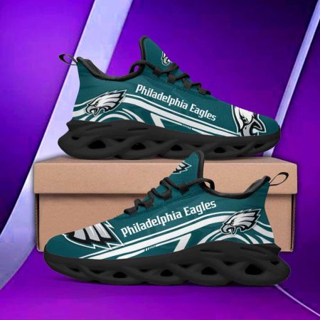 Philadelphia Eagles NFL Max Soul Shoes Sneakers For Men And Women