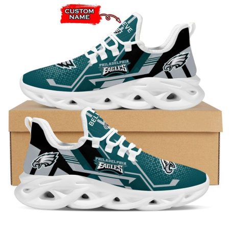 Philadelphia Eagles NFL Max Soul Shoes Sneakers For Men And Women