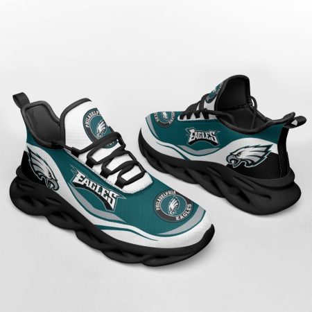 Philadelphia Eagles NFL Max Soul Shoes Sneakers For Men And Women