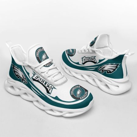 Philadelphia Eagles NFL Max Soul Shoes Sneakers For Men And Women