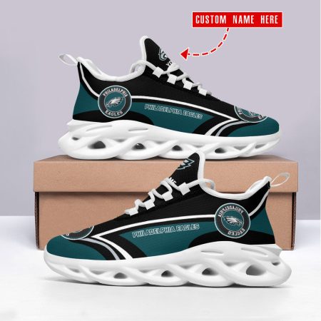 Philadelphia Eagles NFL Max Soul Shoes Sneakers For Men And Women