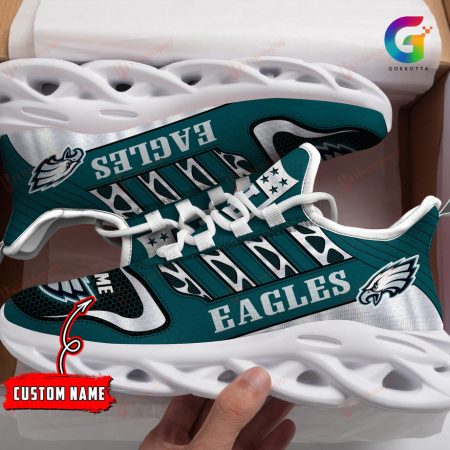 Philadelphia Eagles NFL Max Soul Shoes Sneakers For Men And Women