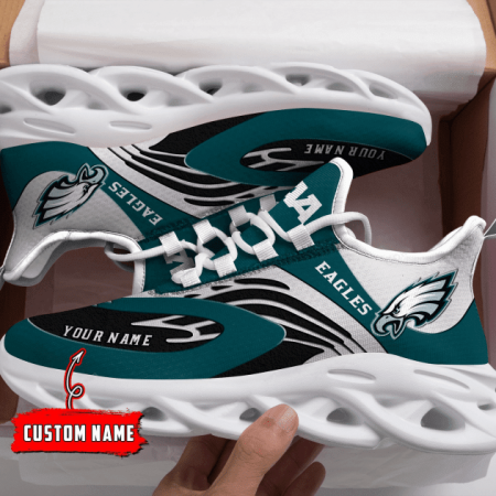 Philadelphia Eagles NFL Max Soul Shoes Sneakers For Men And Women