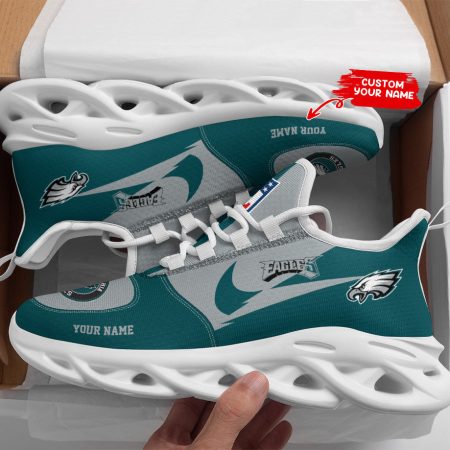 Philadelphia Eagles NFL Max Soul Shoes Sneakers For Men And Women