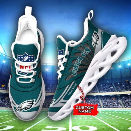 Philadelphia Eagles NFL Max Soul Shoes Sneakers For Men And Women