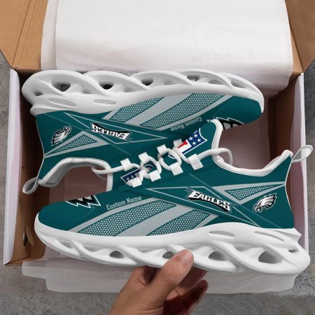Philadelphia Eagles NFL Max Soul Shoes Sneakers For Men And Women