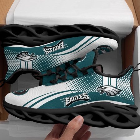 Philadelphia Eagles NFL Max Soul Shoes Sneakers For Men And Women