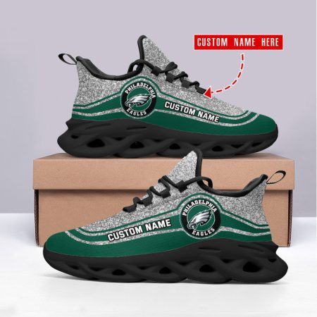 Philadelphia Eagles NFL Max Soul Shoes Sneakers For Men And Women