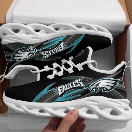 Philadelphia Eagles NFL Max Soul Shoes Sneakers For Men And Women