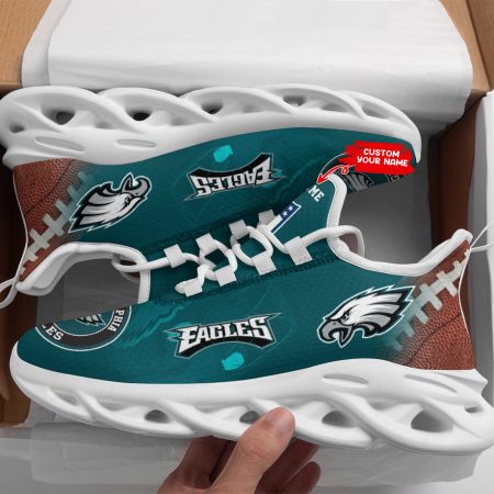 Philadelphia Eagles NFL Max Soul Shoes Sneakers For Men And Women