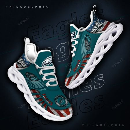 Philadelphia Eagles NFL Max Soul Shoes Sneakers For Men And Women