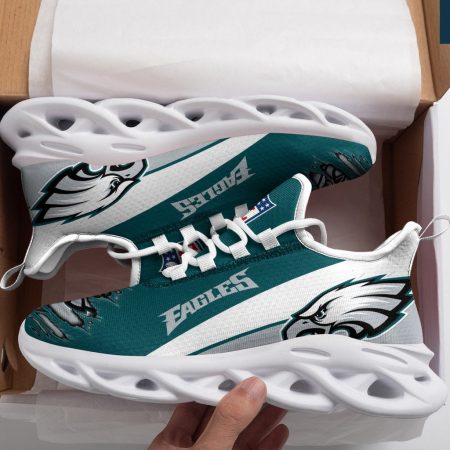 Philadelphia Eagles NFL Max Soul Shoes Sneakers For Men And Women
