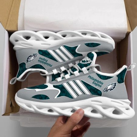 Philadelphia Eagles NFL Max Soul Shoes Sneakers For Men And Women